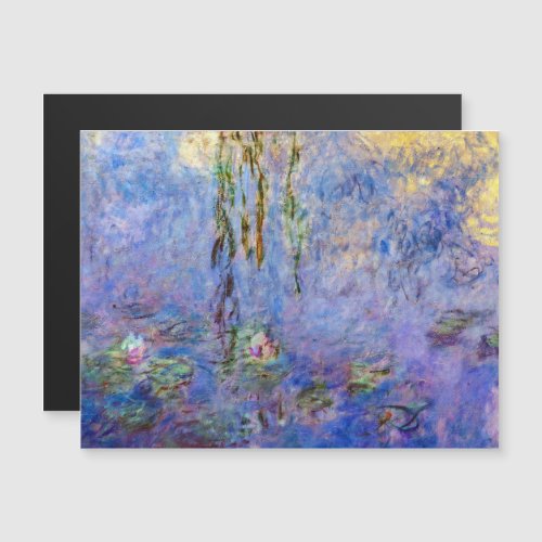 Claude Monet _ Water Lilies Magnetic Card