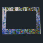 Claude Monet - Water Lilies Magnetic Frame<br><div class="desc">Water Lilies / Nympheas by Claude Monet in 1916-1919</div>