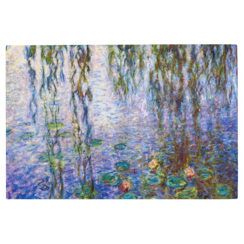 Claude Monet _ Water Lilies Metal Print