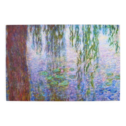 Claude Monet _ Water Lilies Metal Print