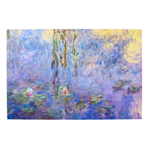 Claude Monet _ Water Lilies Metal Print