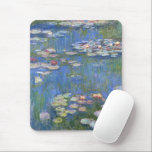 Claude Monet // Water Lilies Mouse Pad<br><div class="desc">Water Lilies is a series of approxiamately 250 oil paintings by French Impressionist Claude Monet (1840-1926). The paintings depict Monet's flower garden at Giverny and were the main focus of Monet's artistic production during the last thirty years of his life. This reproduction is high resolution and true to the original...</div>