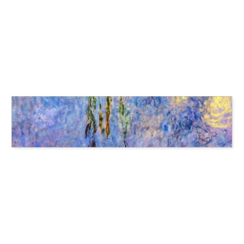 Claude Monet _ Water Lilies Napkin Bands