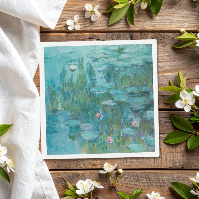 Claude Monet Water Lilies Napkins (Creator Uploaded)