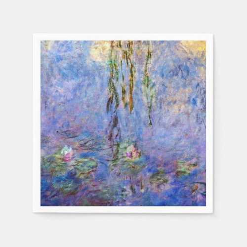 Claude Monet _ Water Lilies Napkins