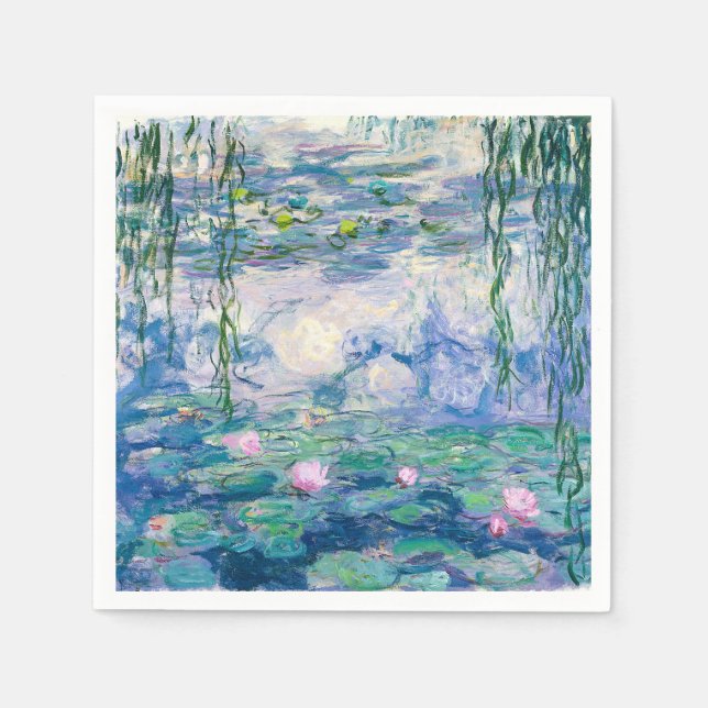 CLAUDE MONET - Water lilies Napkins (Front)