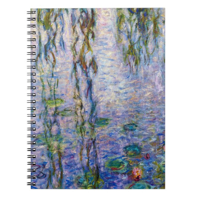 Claude Monet - Water Lilies Notebook (Front)