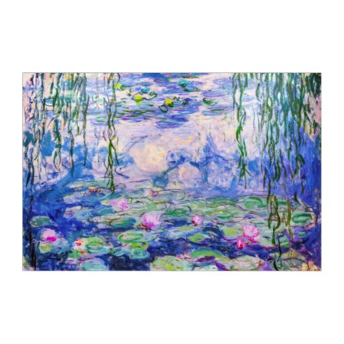 Claude Monet _ Water Lilies  Nympheas 1919 Acrylic Print
