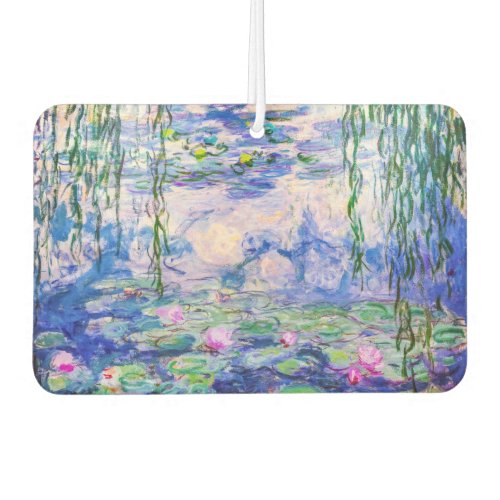 Claude Monet _ Water Lilies  Nympheas 1919 Air Freshener