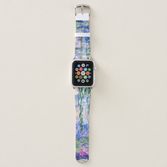 Claude Monet - Water Lilies / Nympheas 1919 Apple Watch Band (Front)