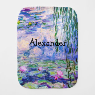 Claude Monet - Water Lilies / Nympheas 1919 Baby Burp Cloth