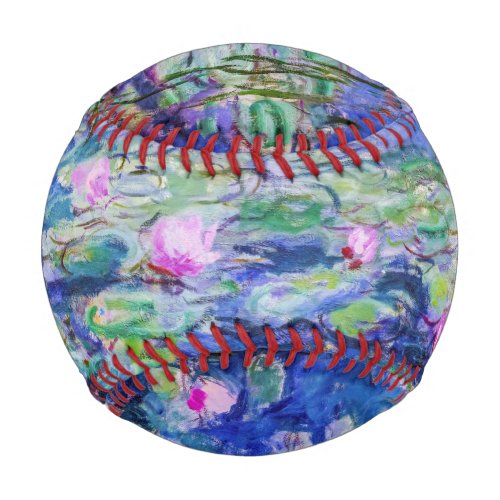 Claude Monet _ Water Lilies  Nympheas 1919 Baseball