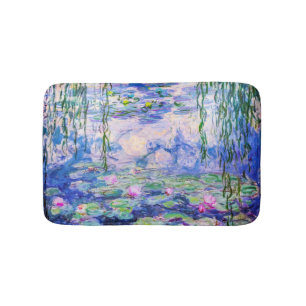Claude Monet - Water Lilies / Nympheas 1919 Bath Mat