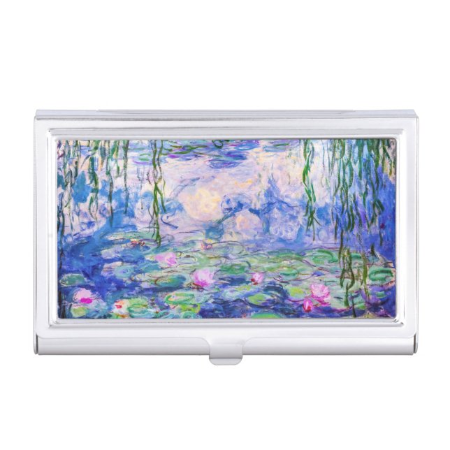 Claude Monet - Water Lilies / Nympheas 1919 Business Card Case (Front)