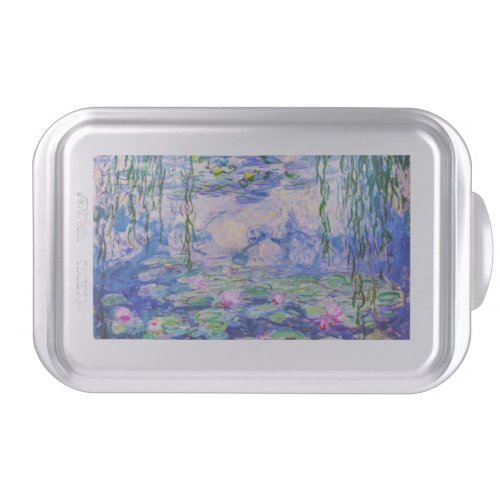 Claude Monet _ Water Lilies  Nympheas 1919 Cake Pan