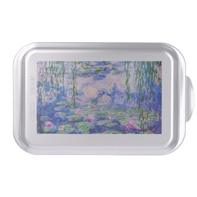 Claude Monet - Water Lilies / Nympheas 1919 Cake Pan (Front)
