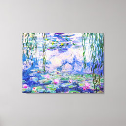 Claude Monet - Water Lilies / Nympheas 1919 Canvas Print