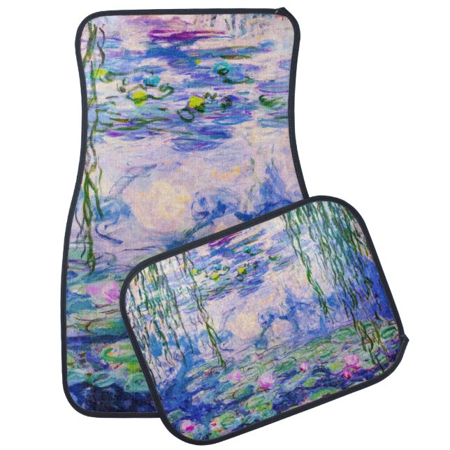 Claude Monet - Water Lilies / Nympheas 1919 Car Floor Mat (Set)