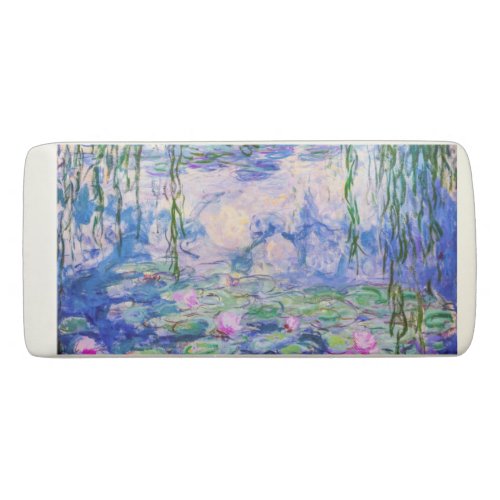 Claude Monet _ Water Lilies  Nympheas 1919 Eraser