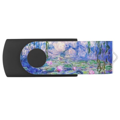 Claude Monet _ Water Lilies  Nympheas 1919 Flash Drive