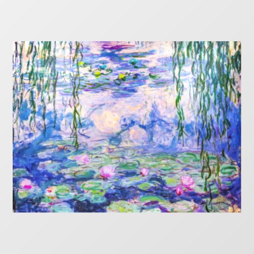 Claude Monet _ Water Lilies  Nympheas 1919 Floor Decals