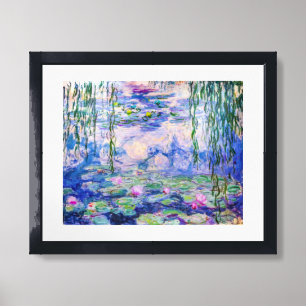 Claude Monet - Water Lilies / Nympheas 1919 Framed Art