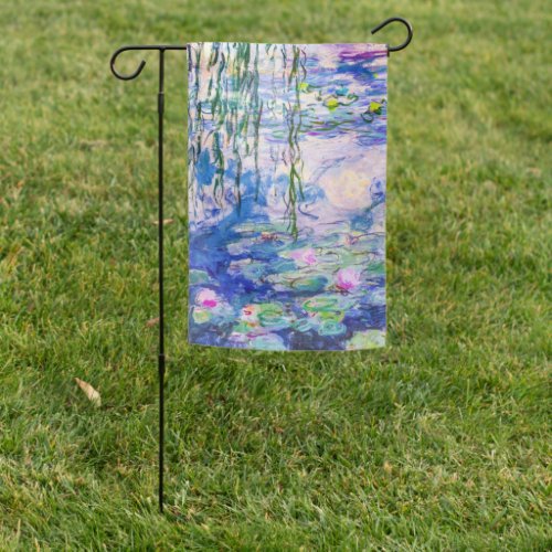 Claude Monet _ Water Lilies  Nympheas 1919 Garden Flag