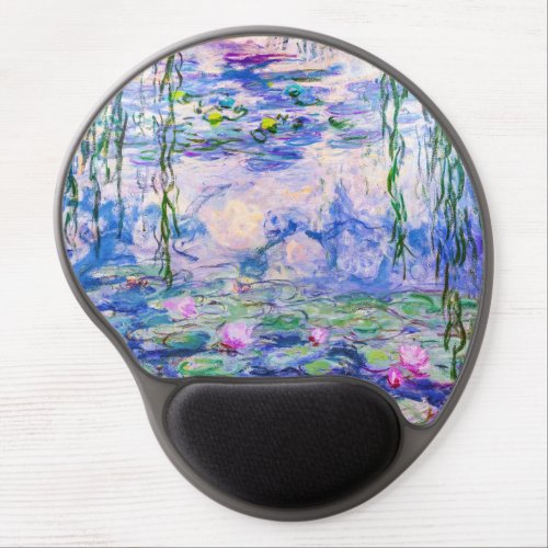 Claude Monet _ Water Lilies  Nympheas 1919 Gel Mouse Pad