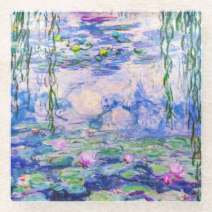 Claude Monet - Water Lilies / Nympheas 1919 Glass Coaster