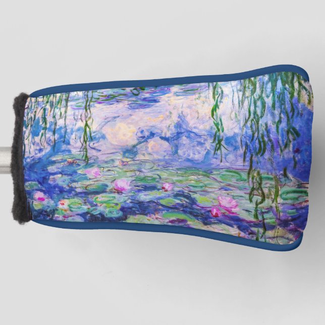 Claude Monet - Water Lilies / Nympheas 1919 Golf Head Cover (Front)