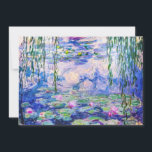 Claude Monet - Water Lilies / Nympheas 1919 Invitation<br><div class="desc">Water Lilies / Nympheas (W.1852) - Claude Monet,  Oil on Canvas,  1916-1919</div>