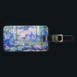 Claude Monet - Water Lilies / Nympheas 1919 Luggage Tag<br><div class="desc">Water Lilies / Nympheas (W.1852) - Claude Monet,  Oil on Canvas,  1916-1919</div>