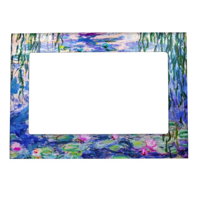 Claude Monet - Water Lilies / Nympheas 1919 Magnetic Frame (Front)