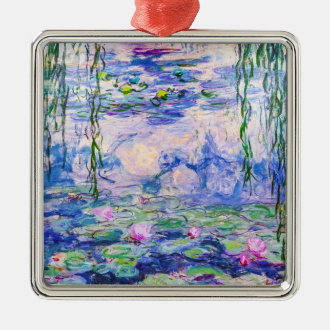 Claude Monet - Water Lilies / Nympheas 1919 Metal Ornament (Front)
