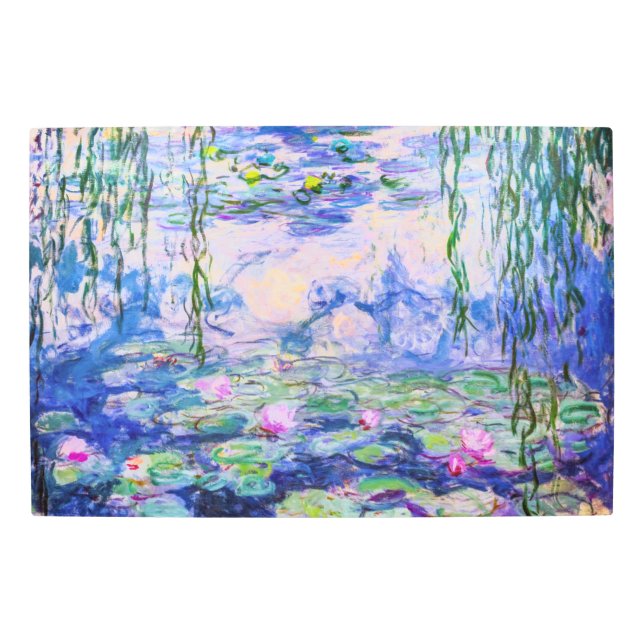 Claude Monet - Water Lilies / Nympheas 1919 Metal Print (Front)