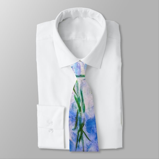 Claude Monet - Water Lilies / Nympheas 1919 Neck Tie (Tied)