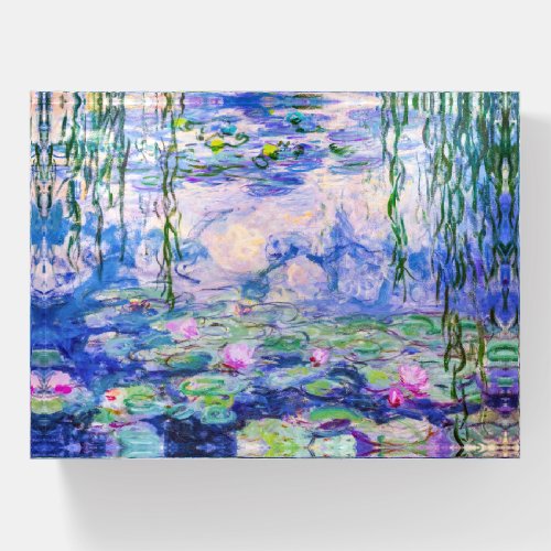 Claude Monet _ Water Lilies  Nympheas 1919 Paperweight