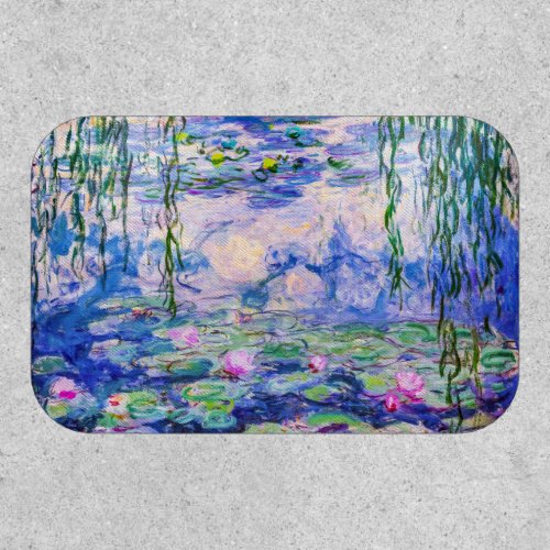 Claude Monet _ Water Lilies  Nympheas 1919 Patch