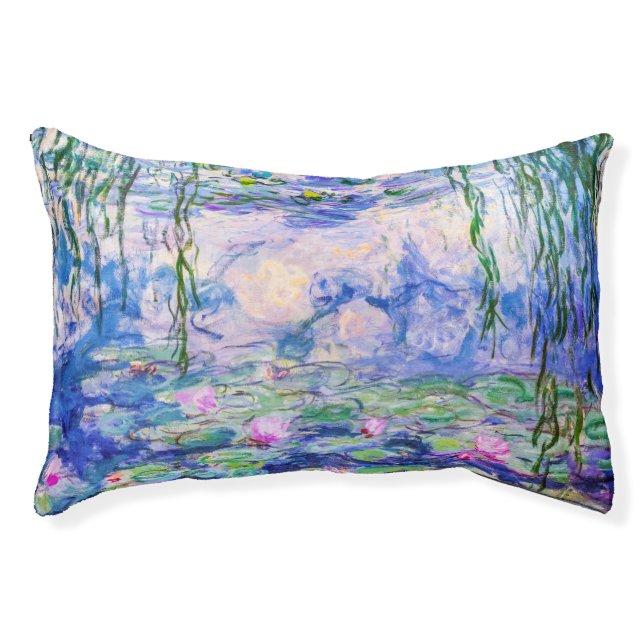 Claude Monet - Water Lilies / Nympheas 1919 Pet Bed (Front)