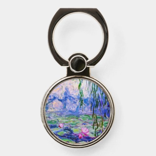 Claude Monet _ Water Lilies  Nympheas 1919 Phone Ring Stand
