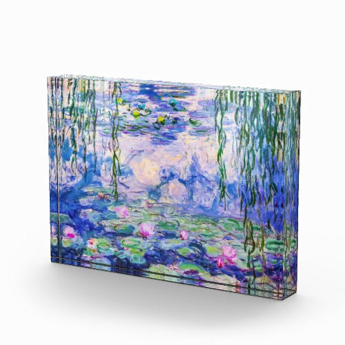 Claude Monet _ Water Lilies  Nympheas 1919 Photo Block