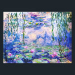 Claude Monet - Water Lilies / Nympheas 1919 Photo Print<br><div class="desc">Water Lilies / Nympheas (W.1852) - Claude Monet,  Oil on Canvas,  1916-1919</div>