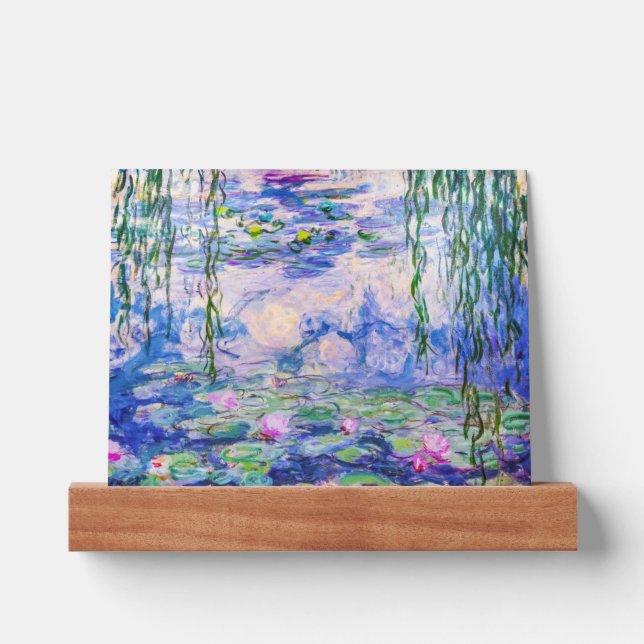 Claude Monet - Water Lilies / Nympheas 1919 Picture Ledge (Front)