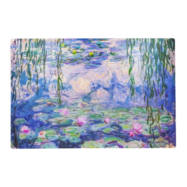 Claude Monet - Water Lilies / Nympheas 1919 Placemat (Front)