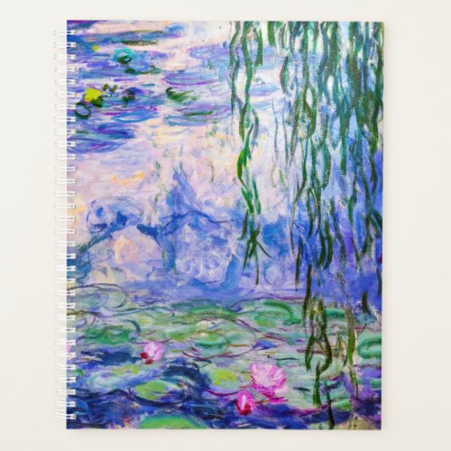 Claude Monet _ Water Lilies  Nympheas 1919 Planner