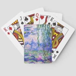 Claude Monet - Water Lilies / Nympheas 1919 Poker Cards