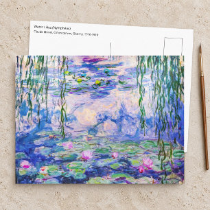 Claude Monet - Water Lilies / Nympheas 1919 Postcard