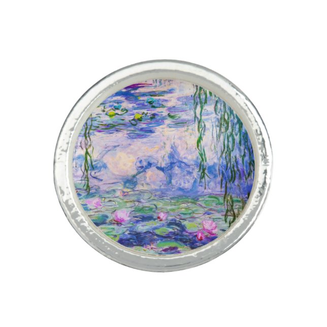 Claude Monet - Water Lilies / Nympheas 1919 Ring (Front)