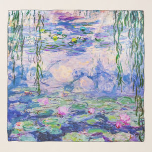Claude Monet - Water Lilies / Nympheas 1919 Scarf