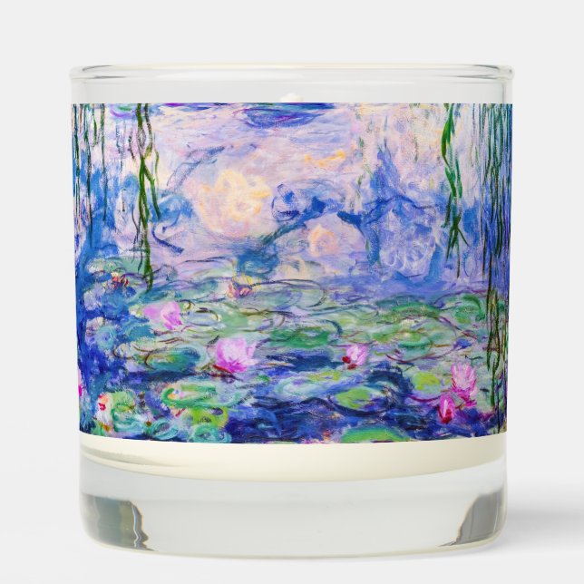 Claude Monet - Water Lilies / Nympheas 1919 Scented Candle (Front)